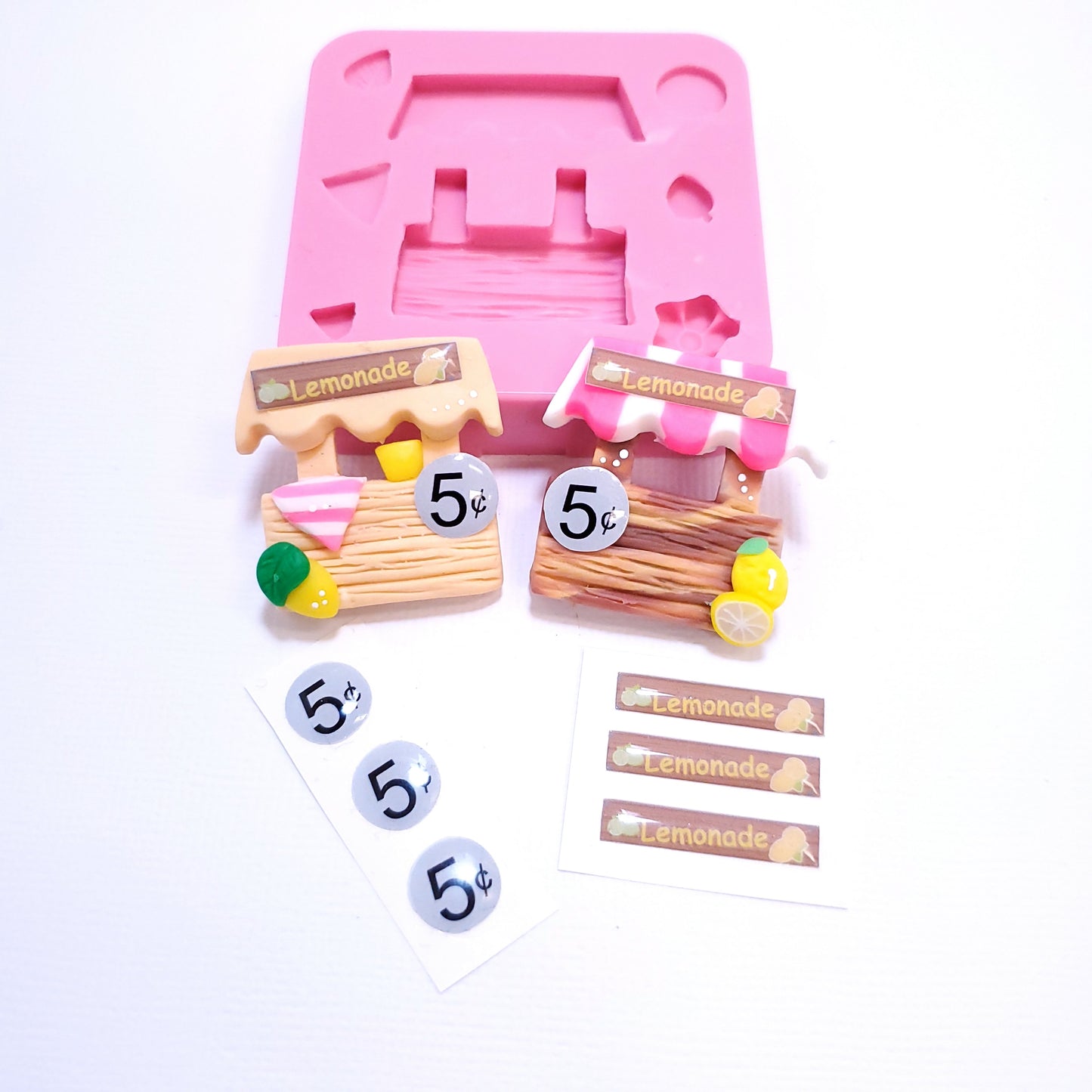 Lemonade Stand Multi-Project Silicone Mold for Crafts and Baking MS255