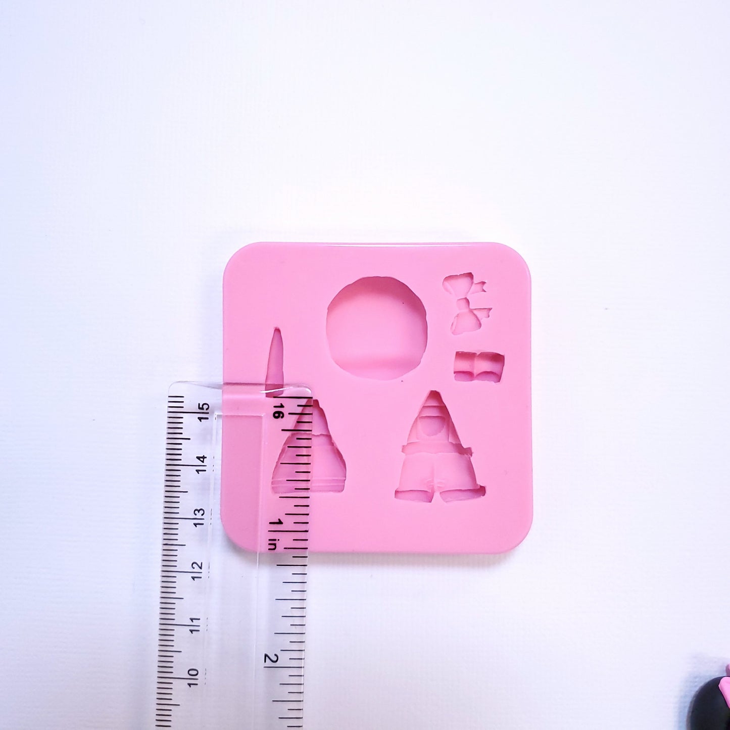 Mini Dolls Silicone Mold for Fondant Resin Clay Crafts Multi-Project MS260