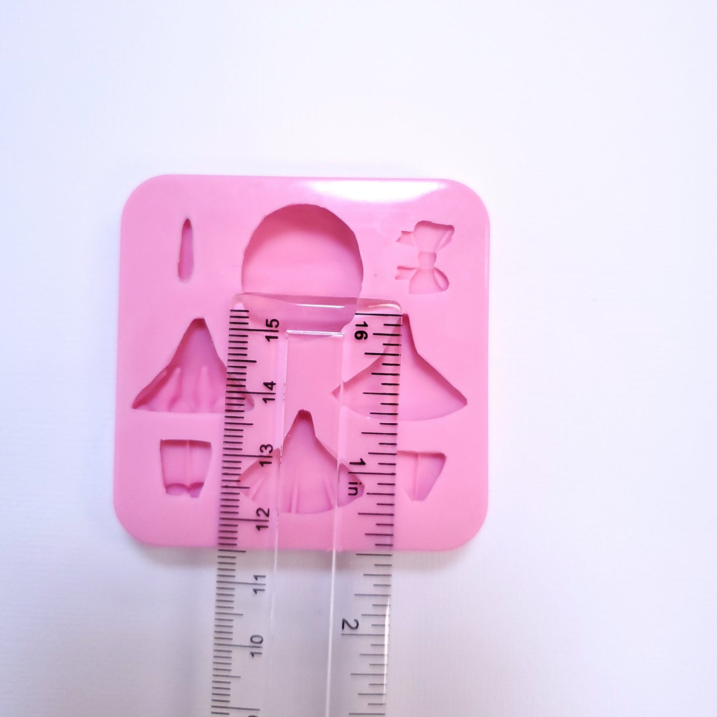 Doll Full Body and Dress Multi Project Silicone Mold for Crafts MS262