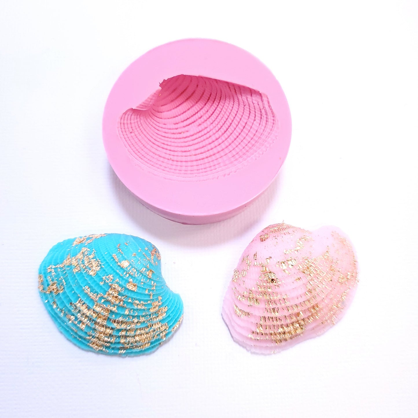 Realistic Seashell Silicone Mold for Resin, Fondant, Clay, Jewelry, Miniatures
