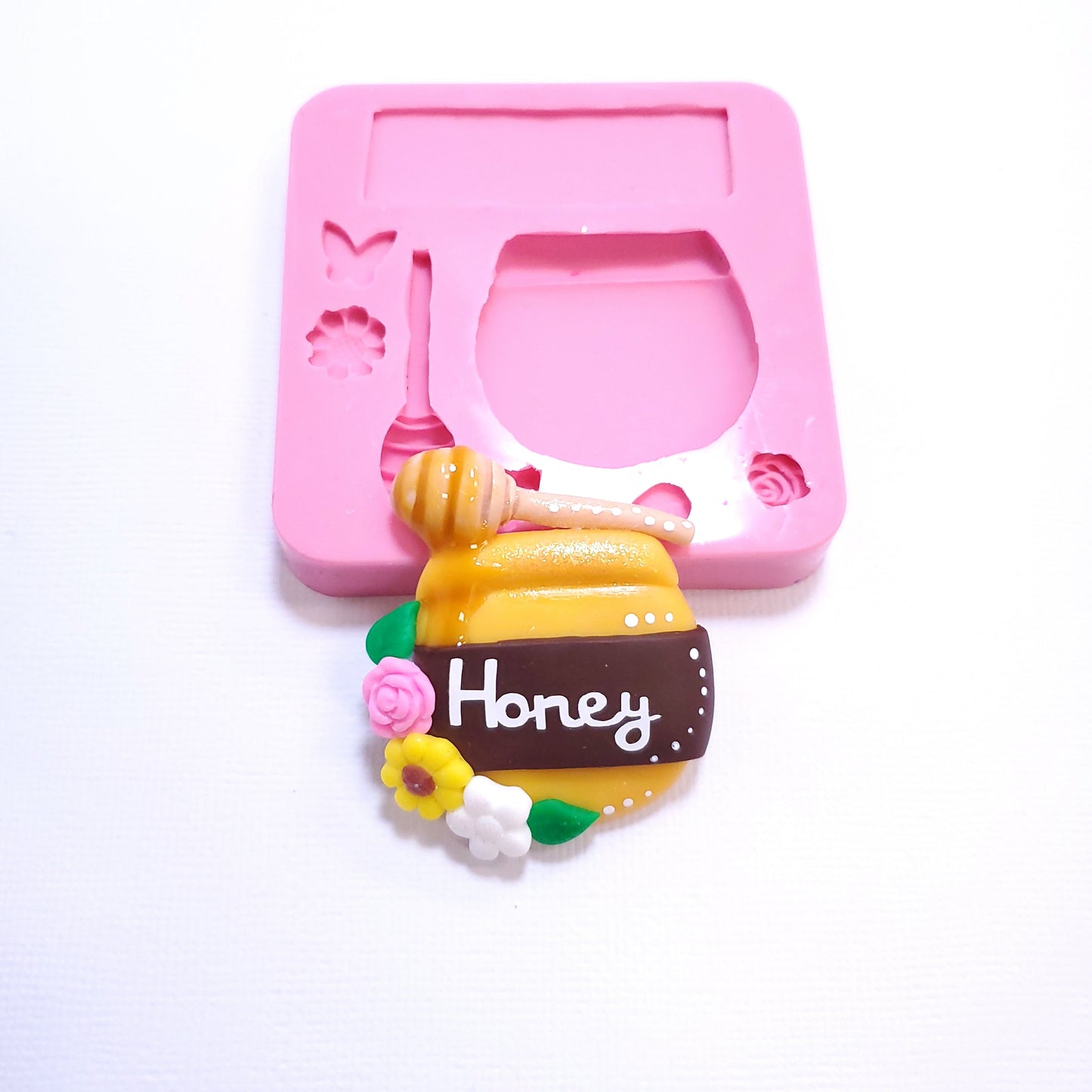Honey Jar Multi-Project Silicone Mold for Crafts Baking Resin MS341