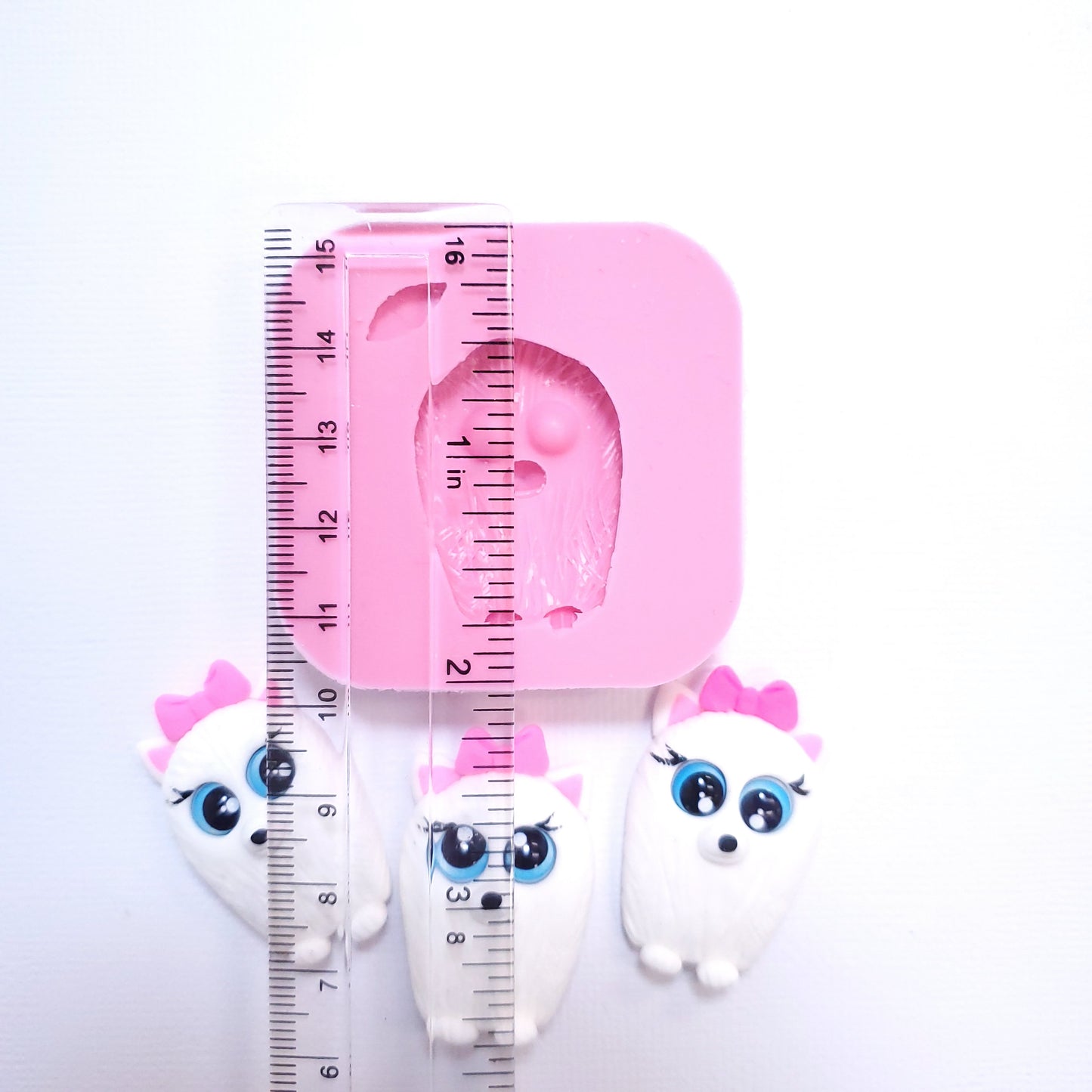 Cute Pomeranian Dog Multi-Project Silicone Mold for Fondant Resin Clay Crafts