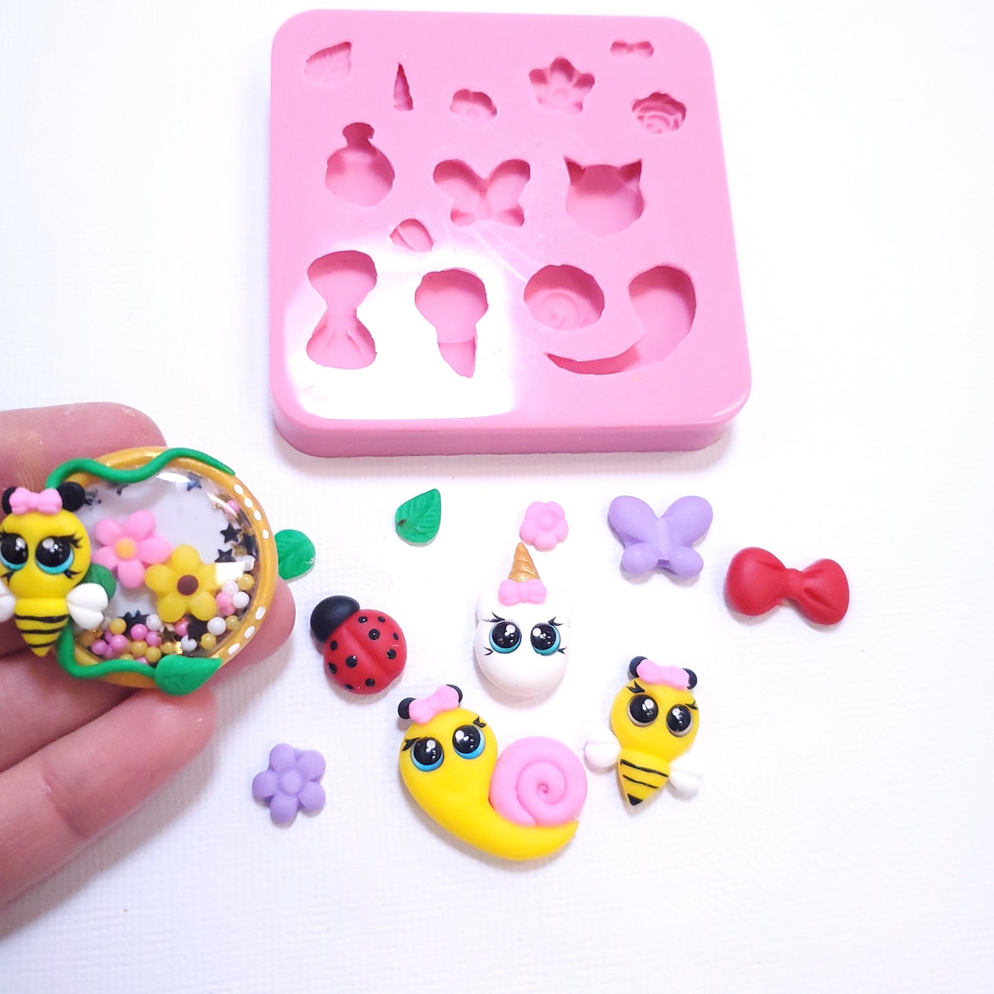 Miniature Collection Summer Edition Multi-Project Silicone mold MS332