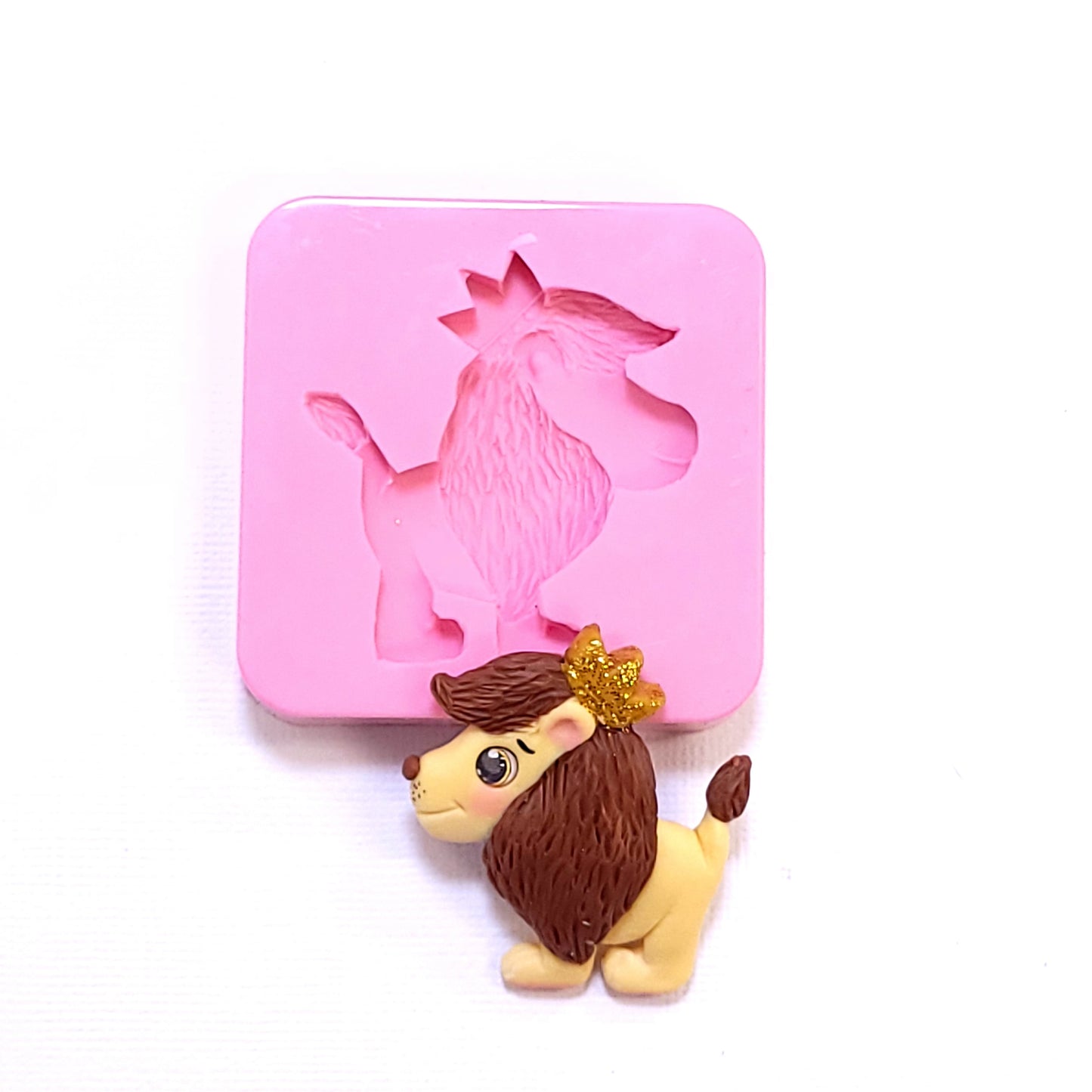 Lion King Crown Multi-Project Silicone Mold MS384 for Cake Resin Clay Crafts