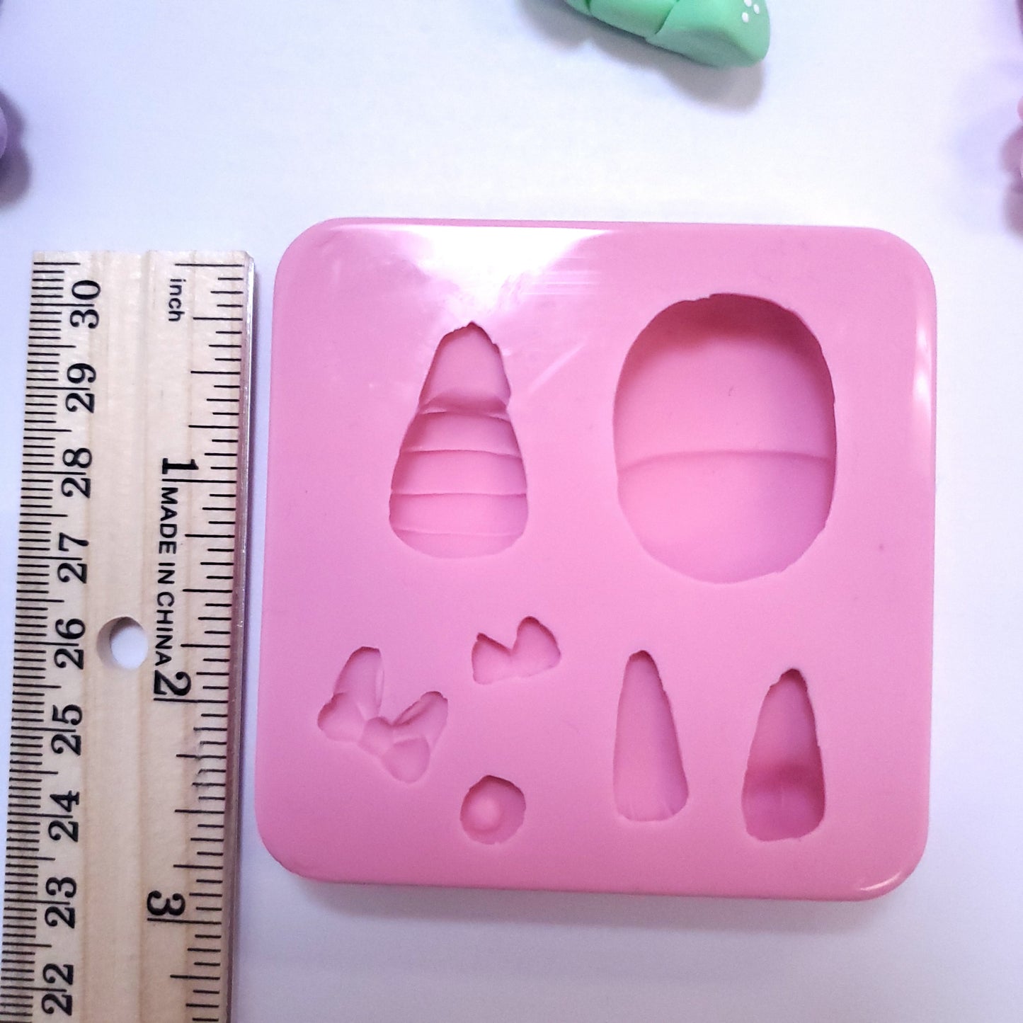 Cute Animals Dino Dragon Hippo Multi-Project Silicone Mold MS392 for Crafts and Baking