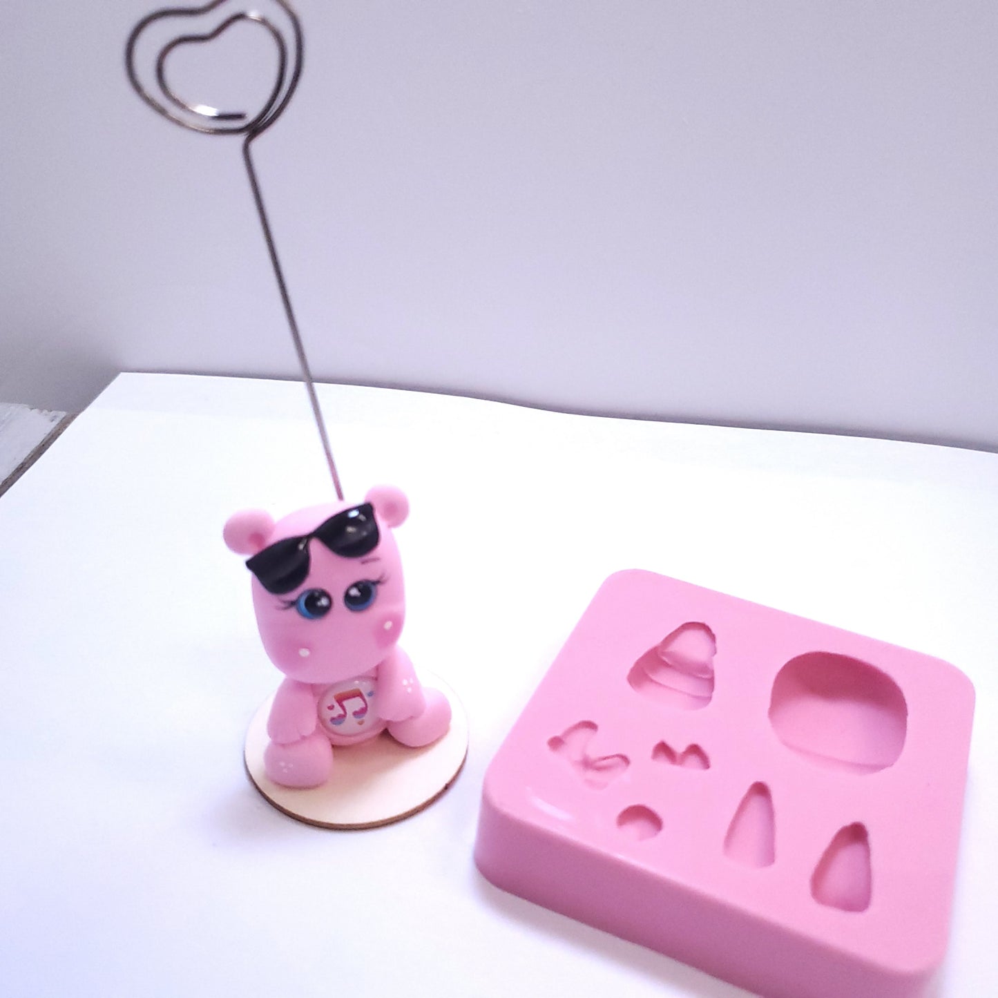 Cute Animals Dino Dragon Hippo Multi-Project Silicone Mold MS392 for Crafts and Baking