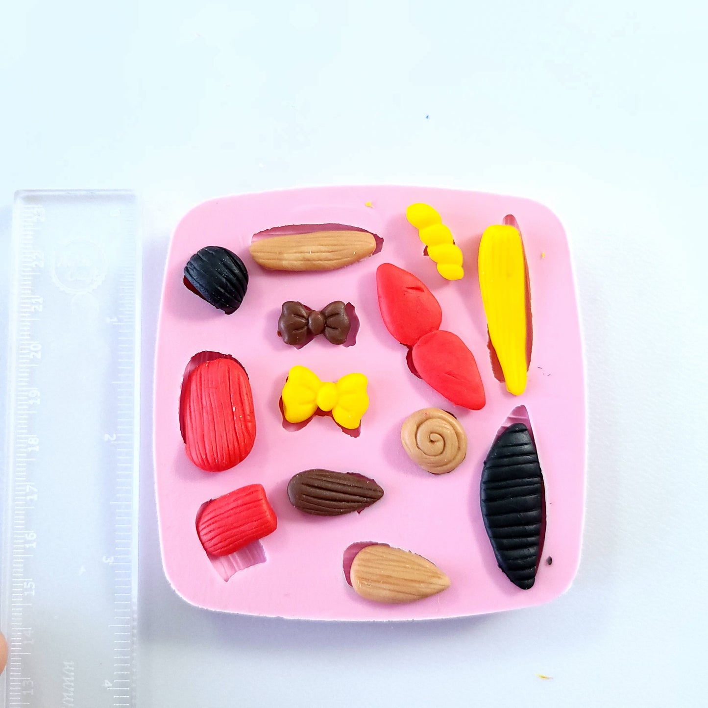 Hair Strands for Dolls Multi Project Silicone Mold MS408 for Crafts and Baking