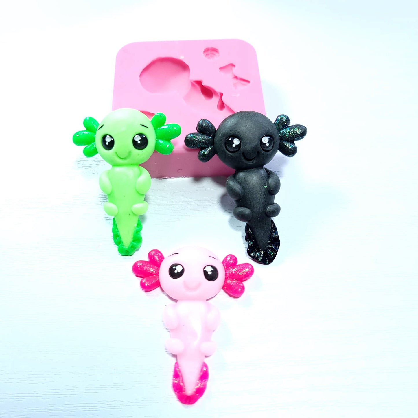 Cute Axolotl Multi-Project Silicone Mold MS428 for Crafts & Baking