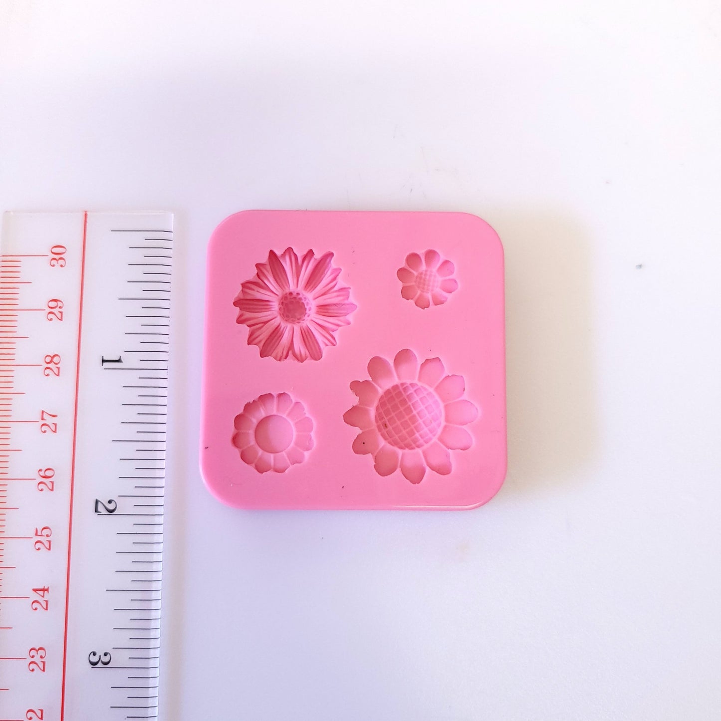Sunflower Daisy Multi-Project Silicone Mold for Fondant Resin Clay Crafts MS467