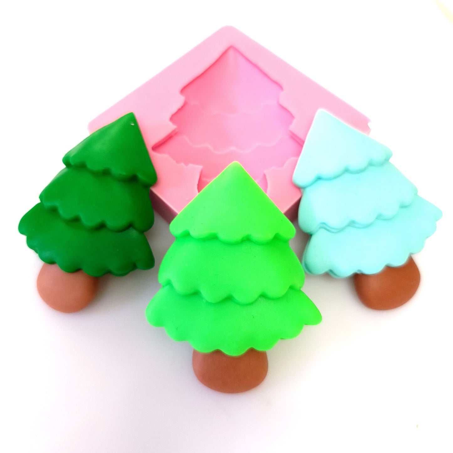 Christmas Tree Multi-Project Silicone Mold MS485 for Cake Decorating, Resin and Clay Crafts