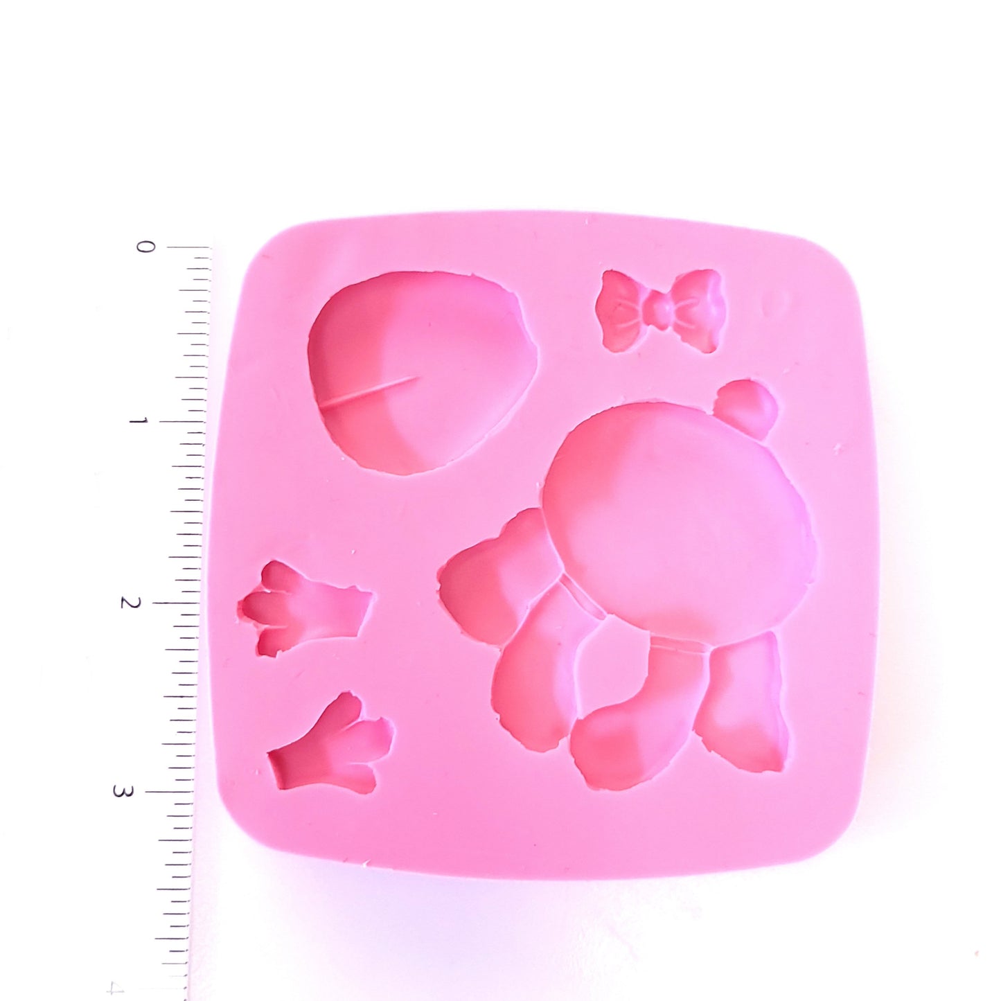 Lovely Reindeer Multi-Project Silicone Mold MS480 for Crafts, Baking and Resin Art