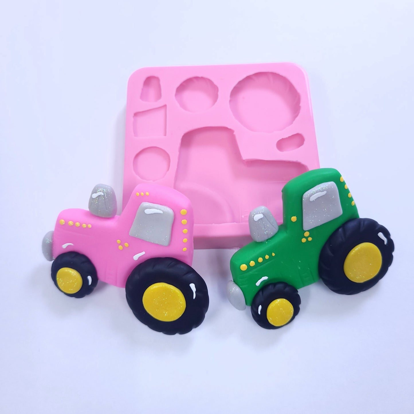 Tractor Farm Multi Project Silicone Mold MS495 for Cake and Resin Crafts