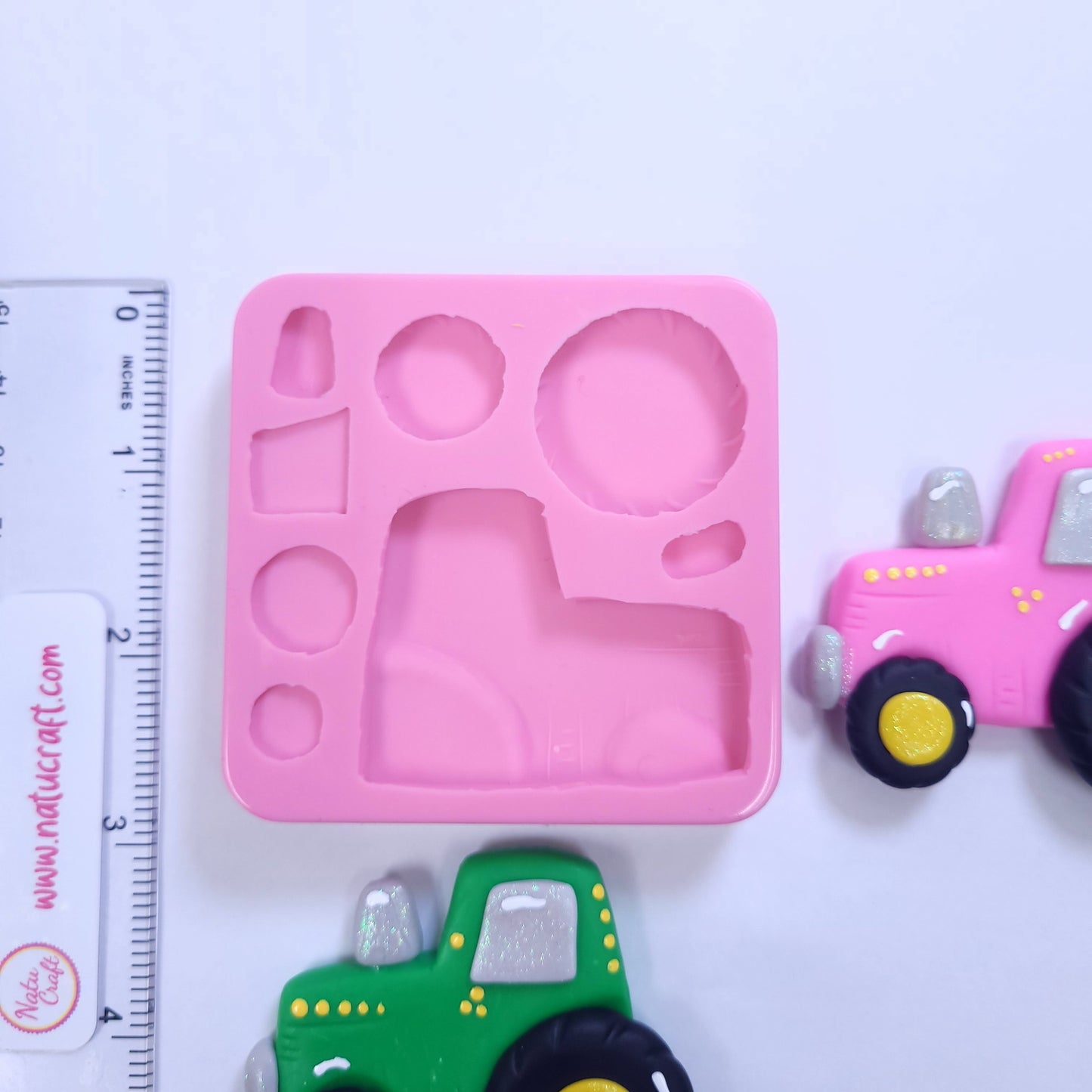 Tractor Farm Multi Project Silicone Mold MS495 for Cake and Resin Crafts