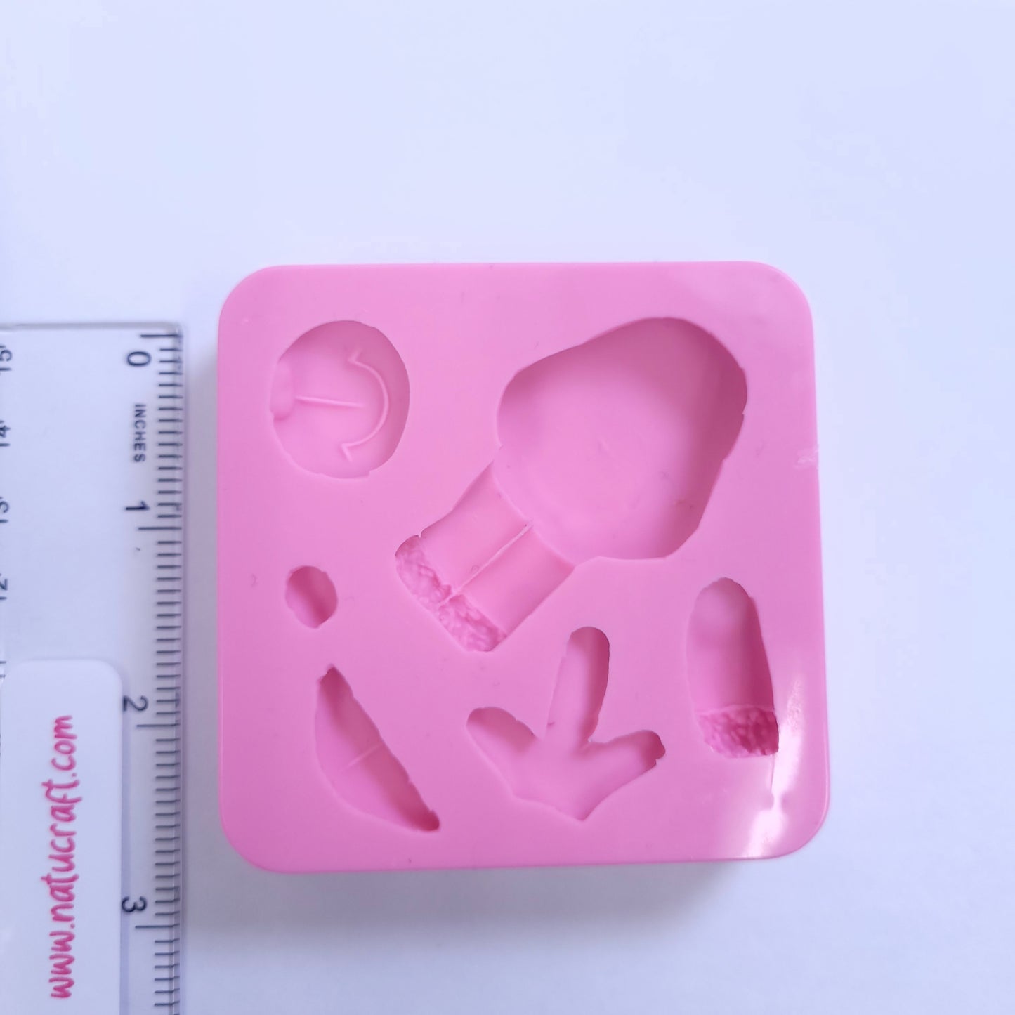 Reindeer Christmas Multi Project Silicone Mold for Fondant Resin Clay Miniatures