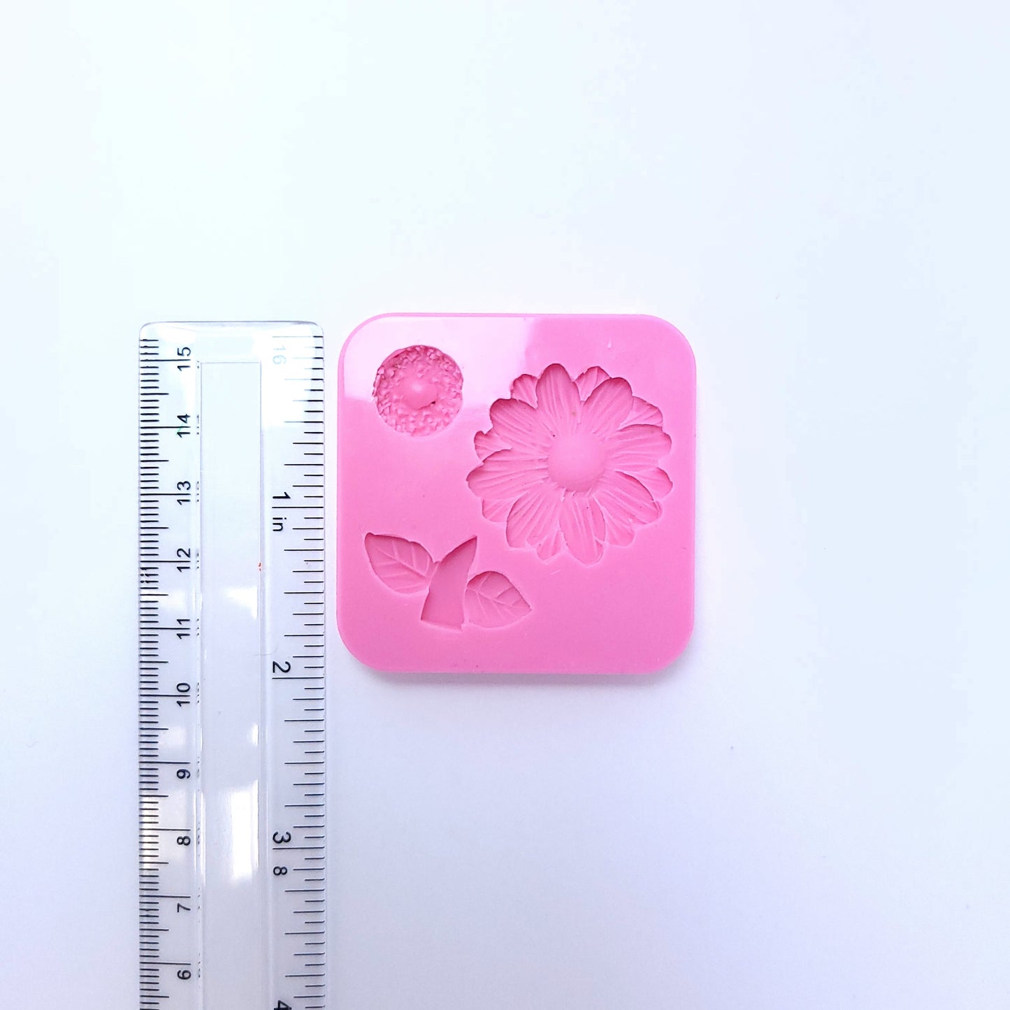 Sunflower Model B Multi-Project Silicone Mold for Fondant Resin Clay Crafts