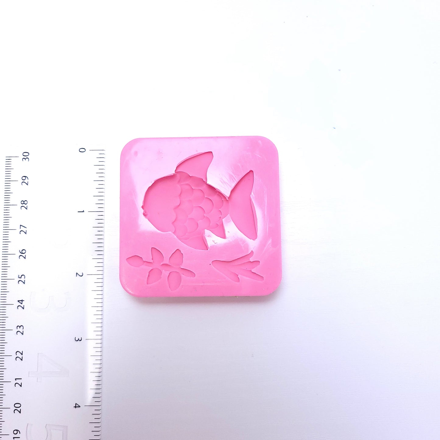 Colorful Fish Multi Project Silicone Mold for Fondant Resin Clay Miniature Crafts