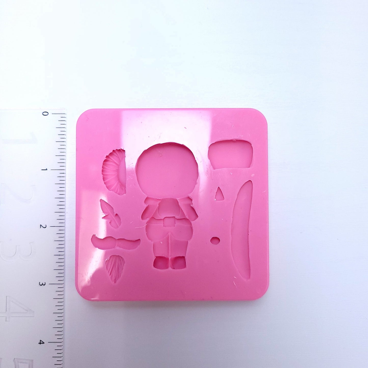 Nutcracker Multi Project Silicone Mold for Fondant Resin Clay Miniatures Crafts MS583
