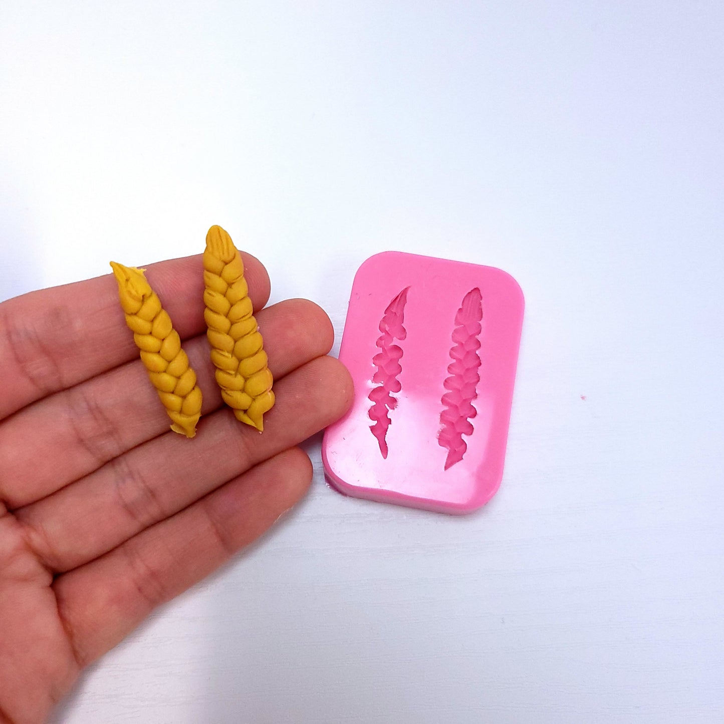 Wheat Blade Multi Project Silicone Mold MS589 for Miniatures Cake Resin Clay