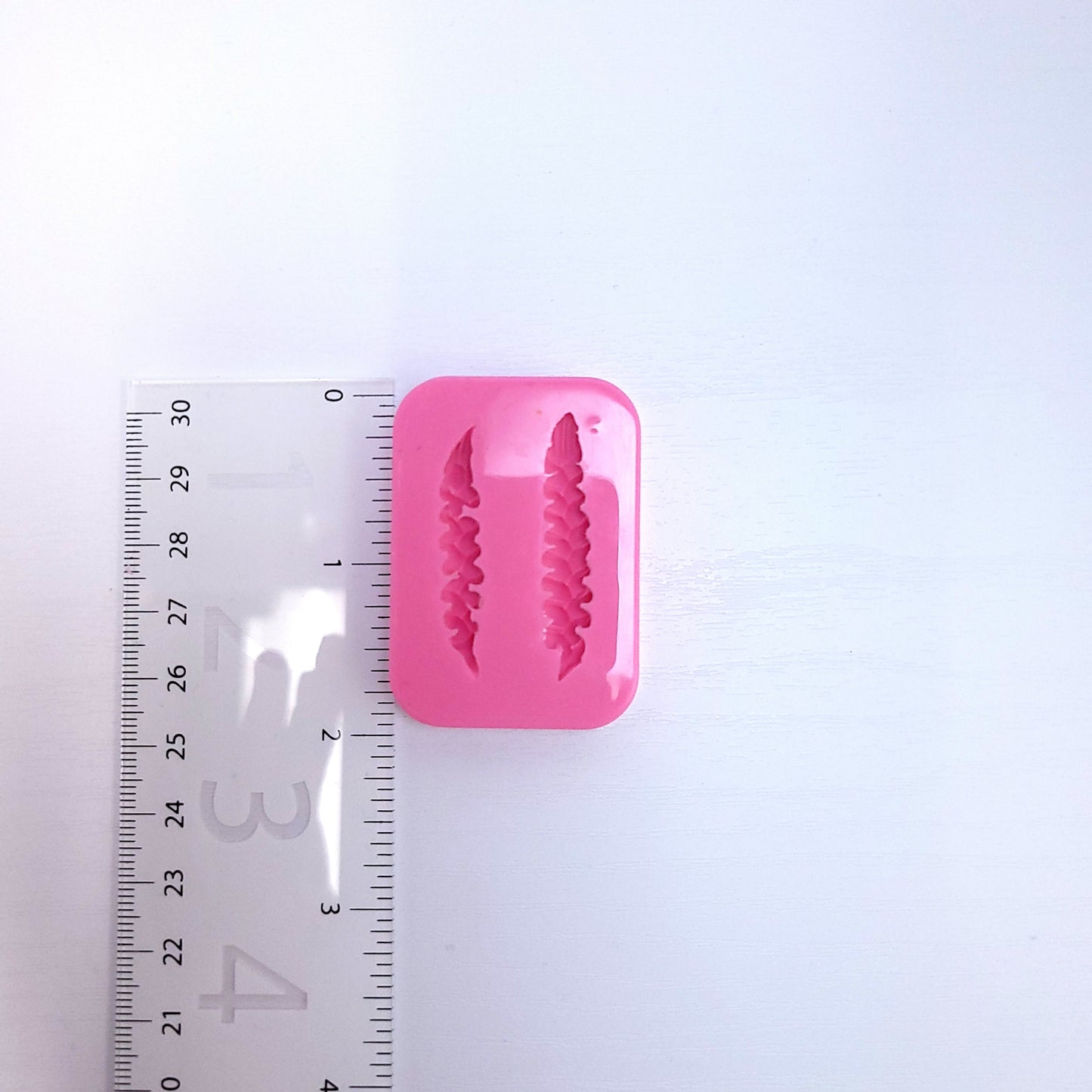 Wheat Blade Multi Project Silicone Mold MS589 for Miniatures Cake Resin Clay