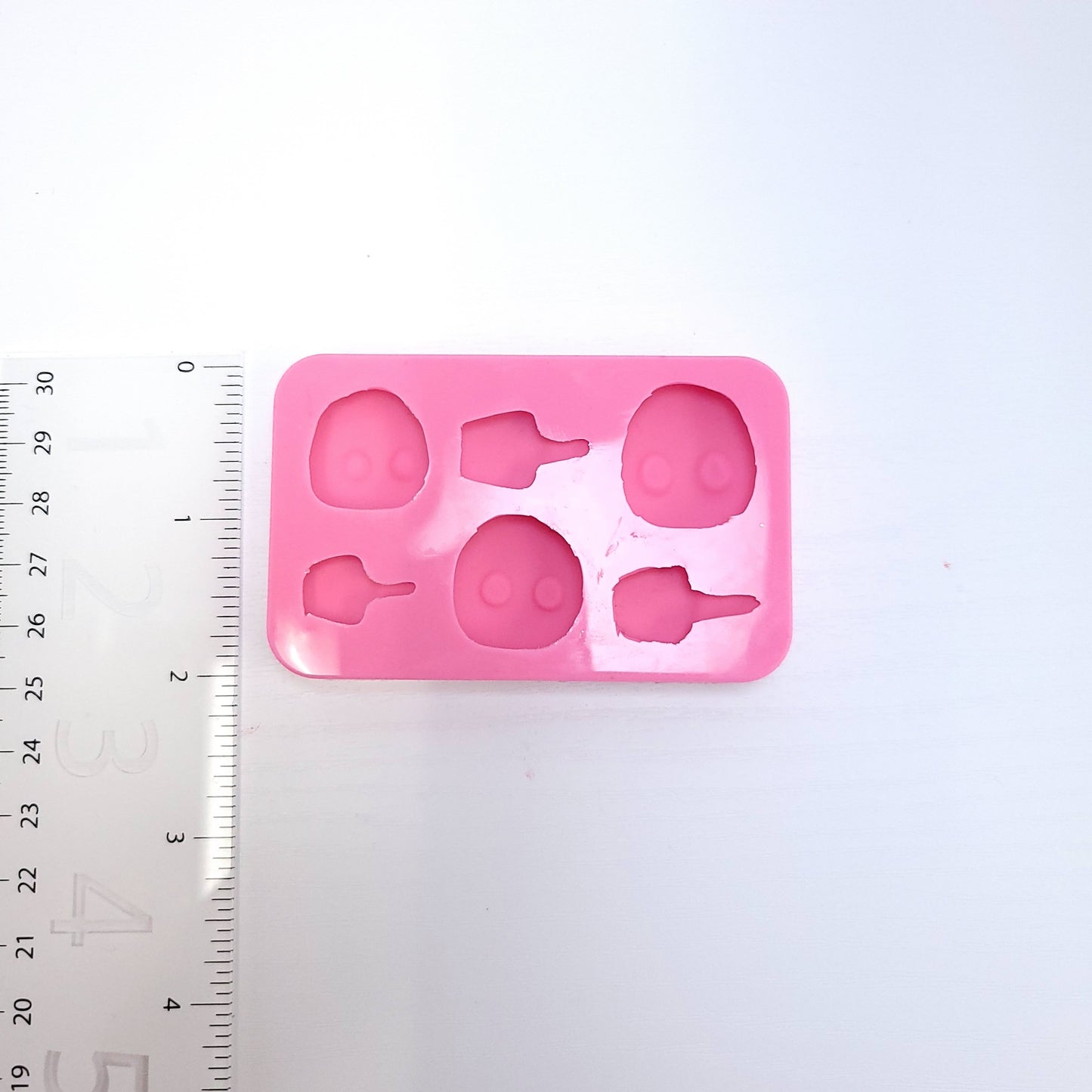 Doll Heads and Torso Multi Project Silicone Mold for Cake Resin Clay MS596