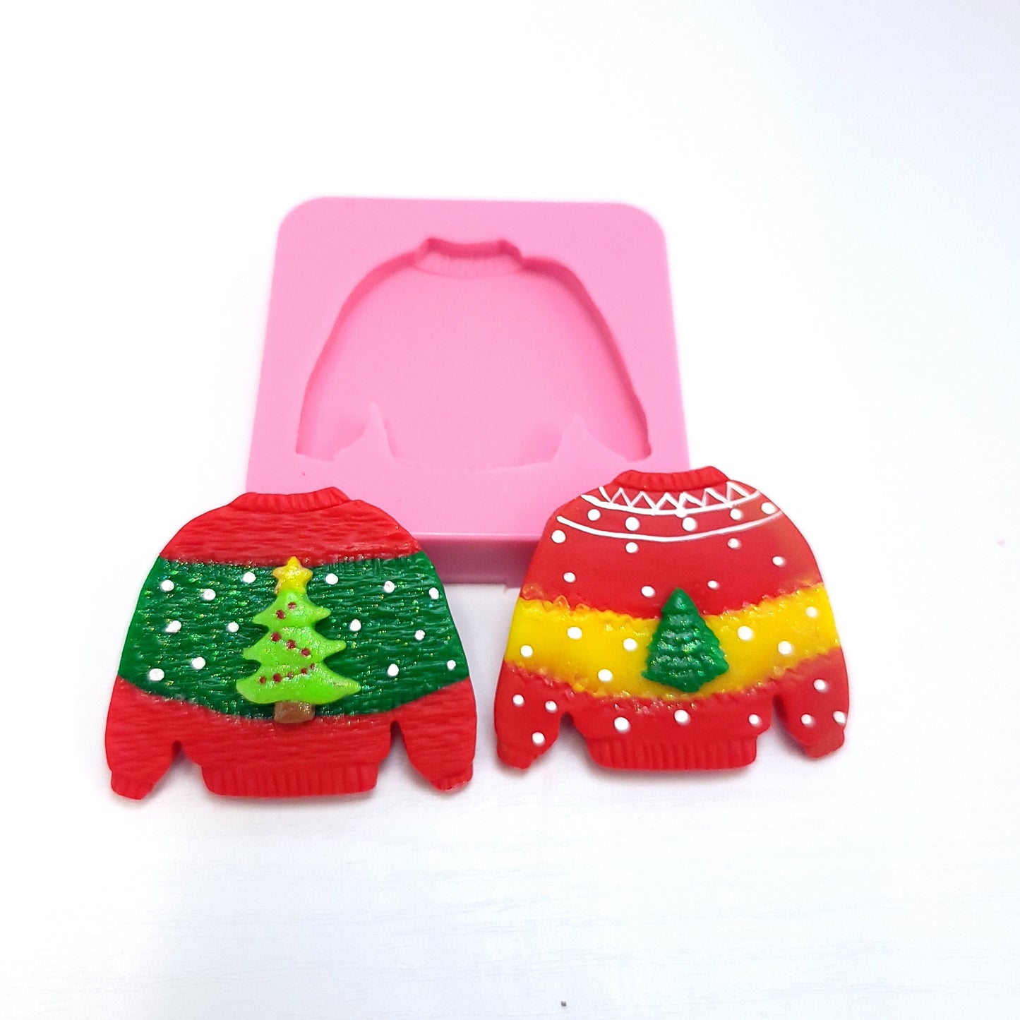 Ugly Christmas Sweater Multi-Project Silicone Mold MS616 for Crafts and Baking