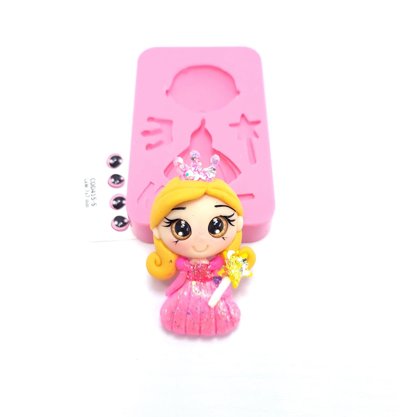 Fairy Princess Doll Multi Project Silicone Mold MS612 for Cake Resin Fondant Crafts