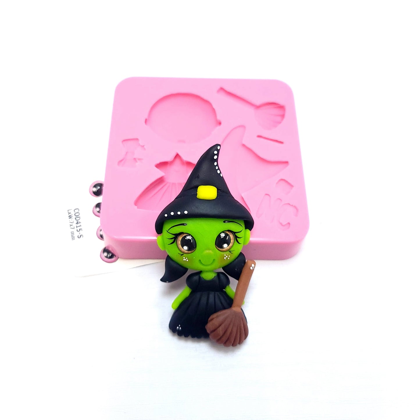 Evil witch Multi-Project Silicone mold MS611