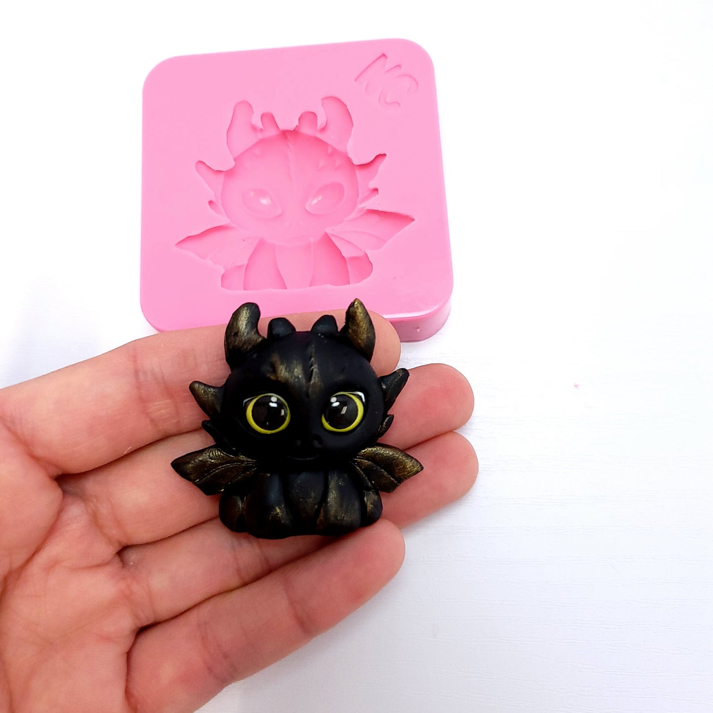 Cute Dragon Whole Figure Multi-Project Silicone Mold MS624