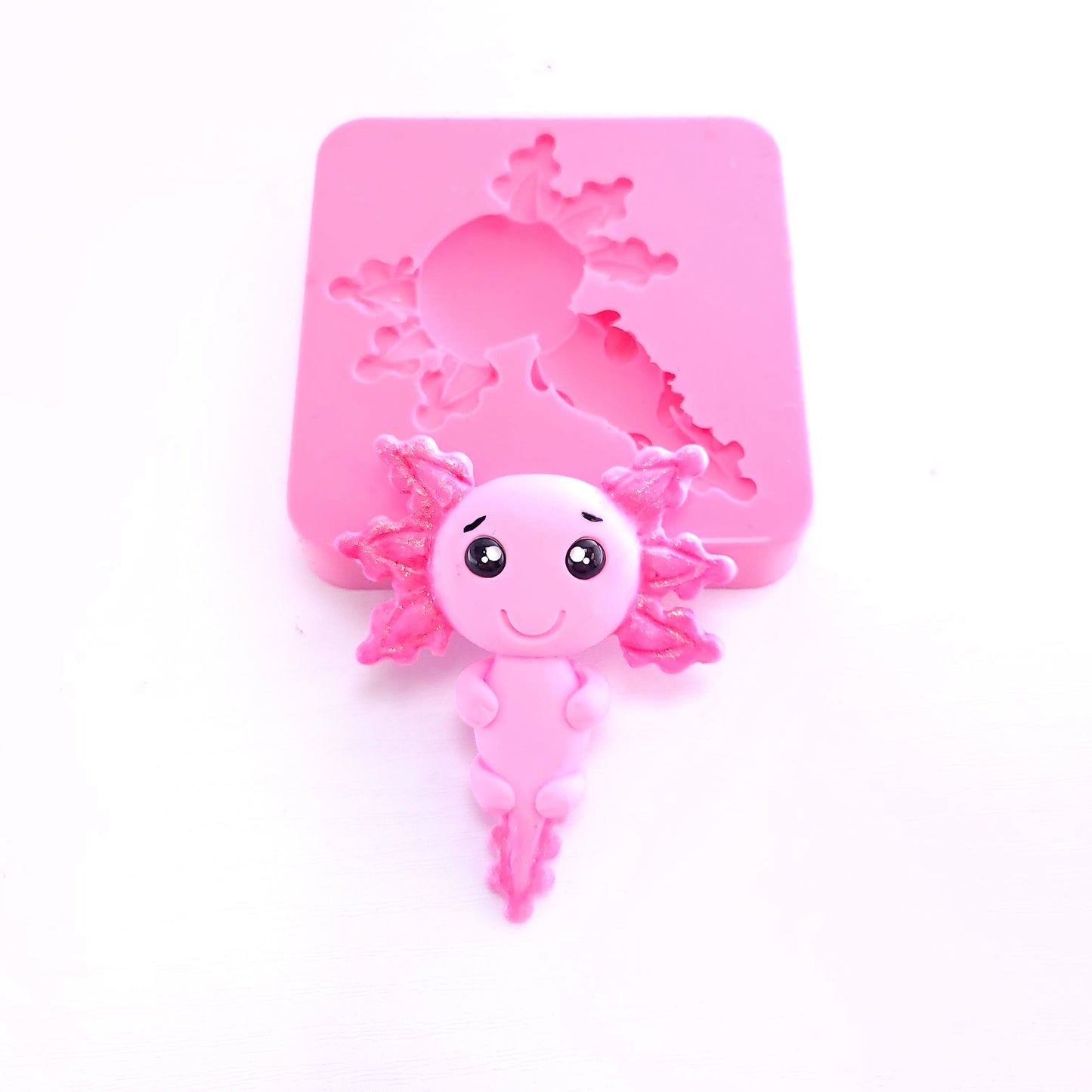Cute Axolotl Multi-Project Silicone Mold for Crafts Baking Resin MS685