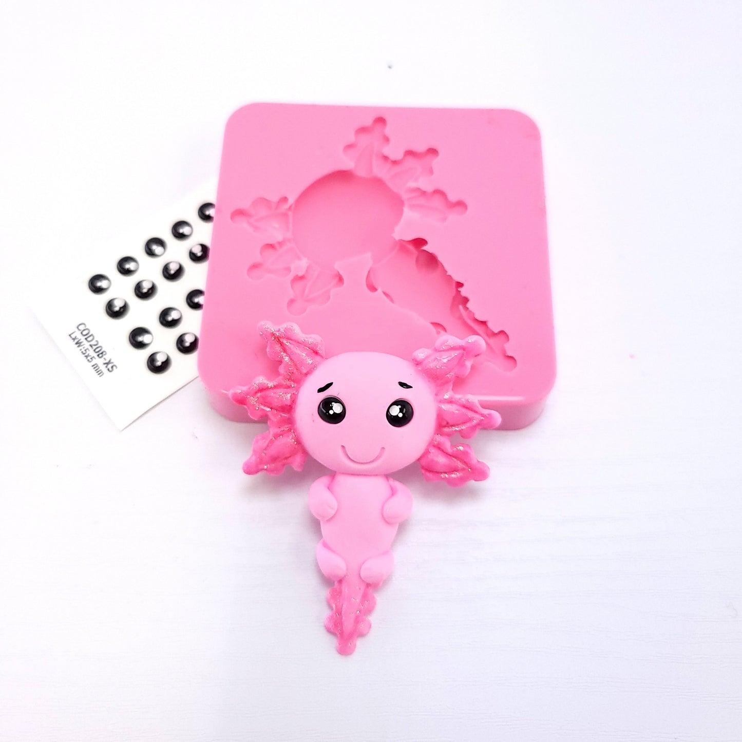Cute Axolotl Multi-Project Silicone Mold for Crafts Baking Resin MS685