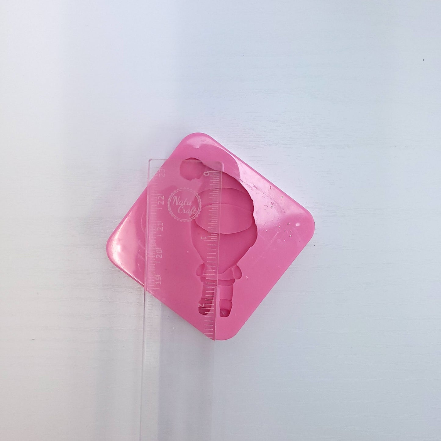 Cute Santa Mini Silicone Mold for Resin Fondant Polymer Clay Crafts