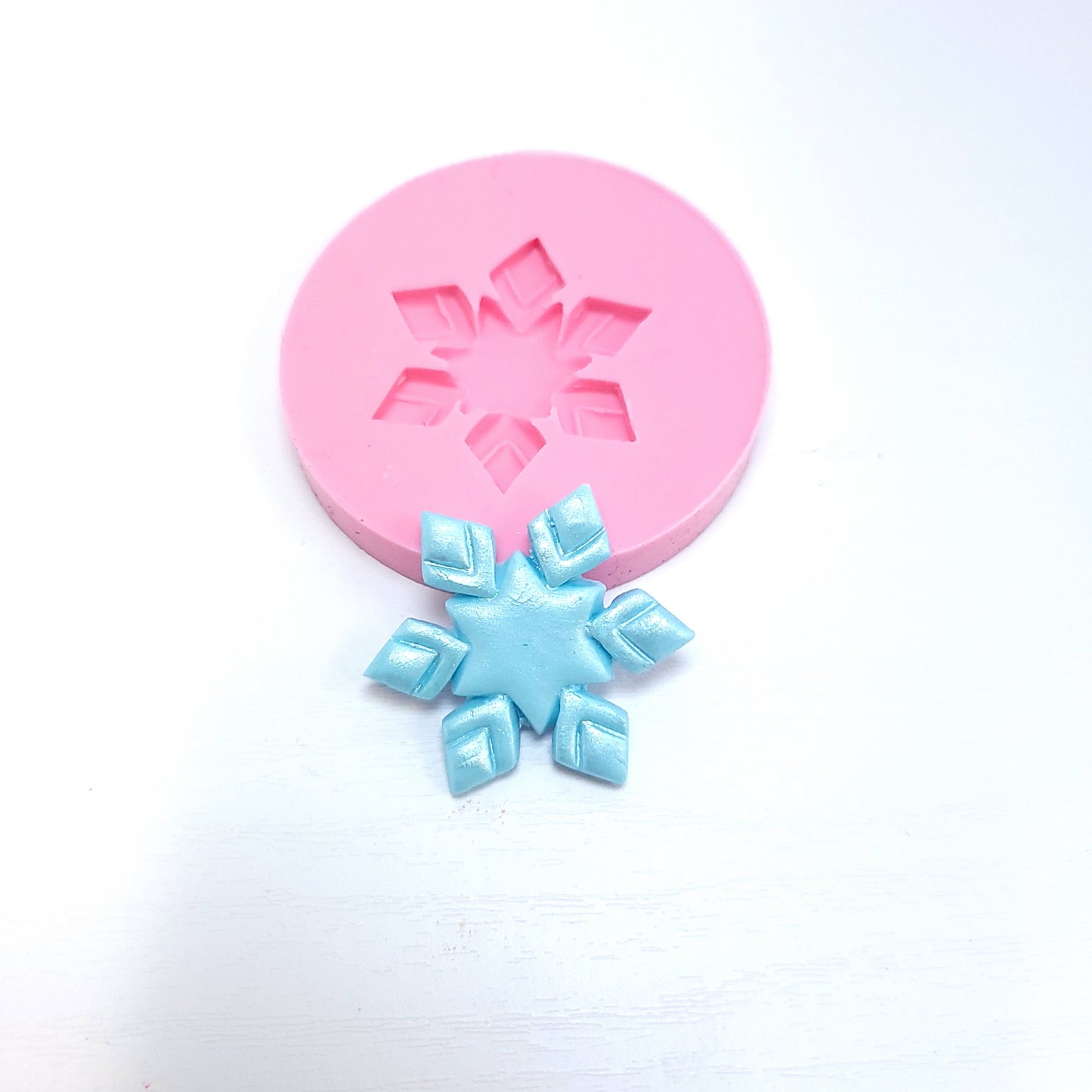 Snowflake Multi-Project Silicone Mold for Fondant Resin Clay Crafts MS677