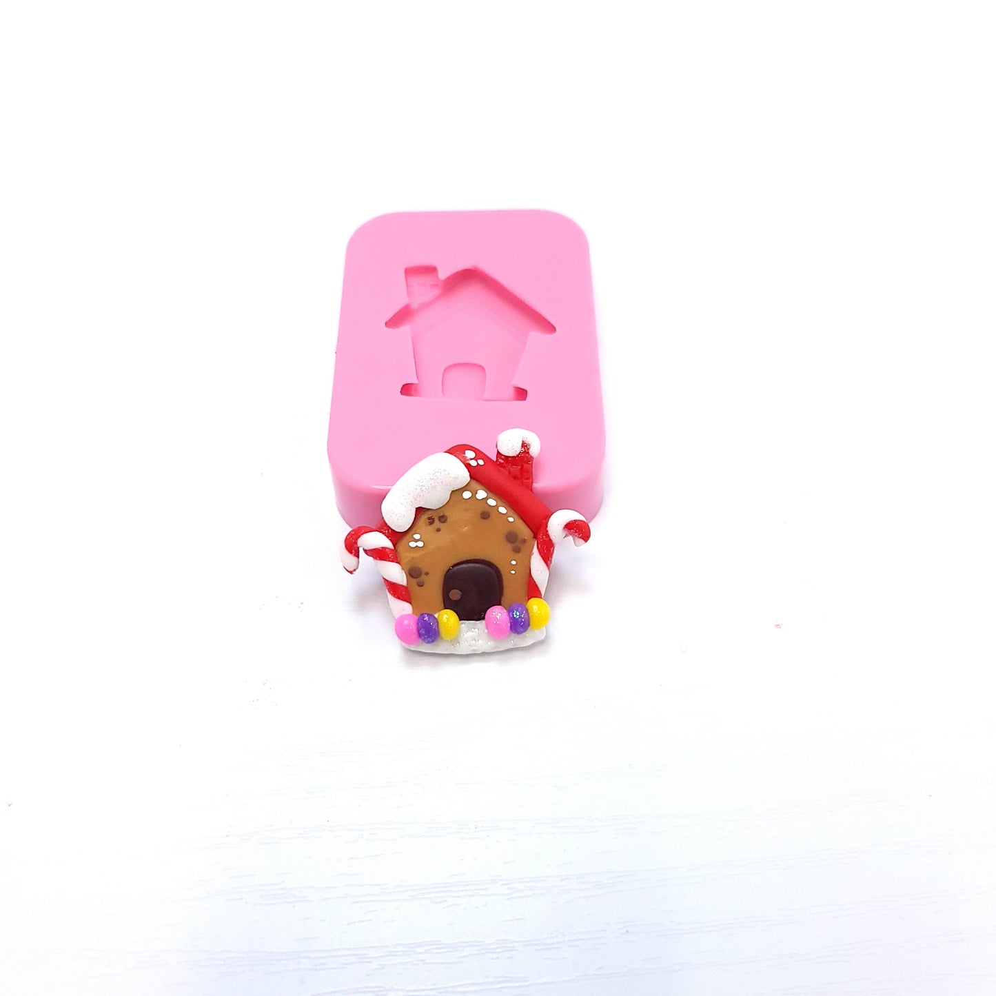 Gingerbread House Mini Multi-Project Silicone Mold for Crafts Fondant Resin MS707