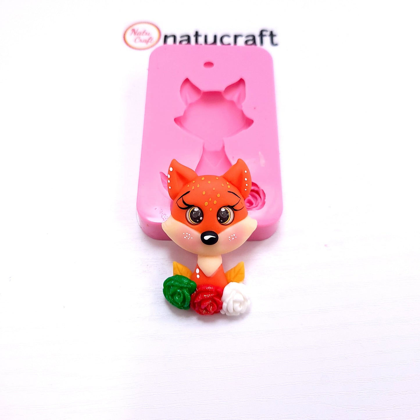 Cute Fox Multi-Project Silicone Mold MS705 for Cake, Resin, Clay Crafts