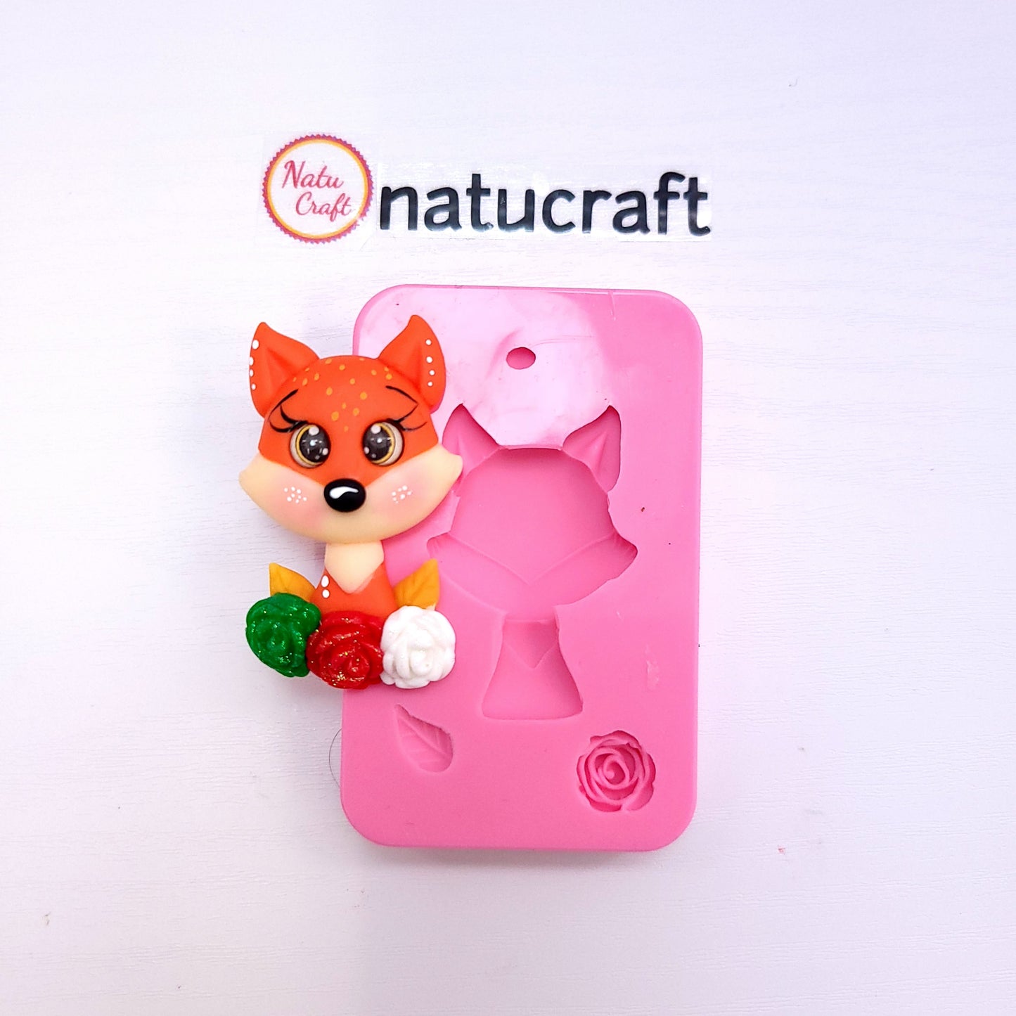 Cute Fox Multi-Project Silicone Mold MS705 for Cake, Resin, Clay Crafts