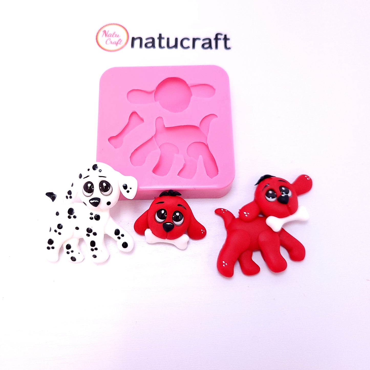 Red Dog Multi Project Silicone Mold MS703 for Miniatures Cake and Resin