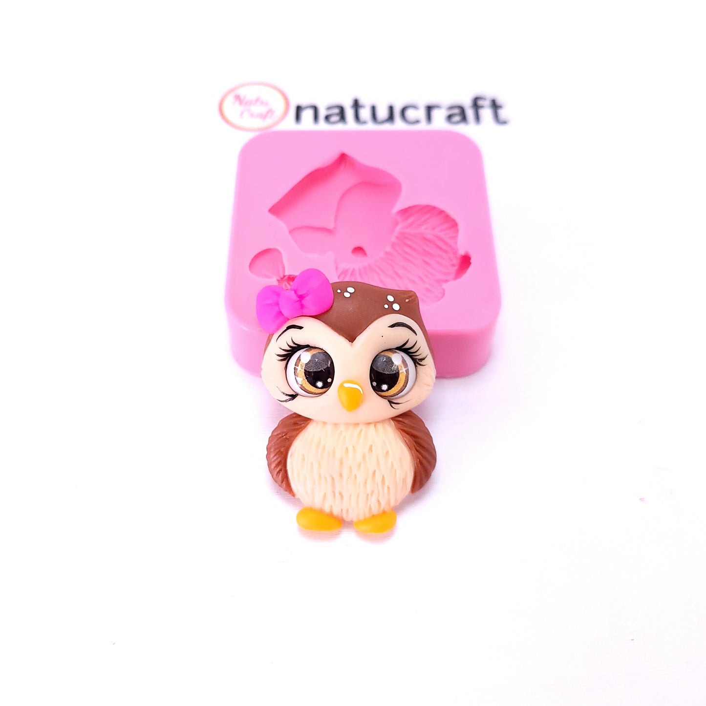 Cute Owl Multi-Project Silicone Mold for Fondant Resin Clay Crafts MS70