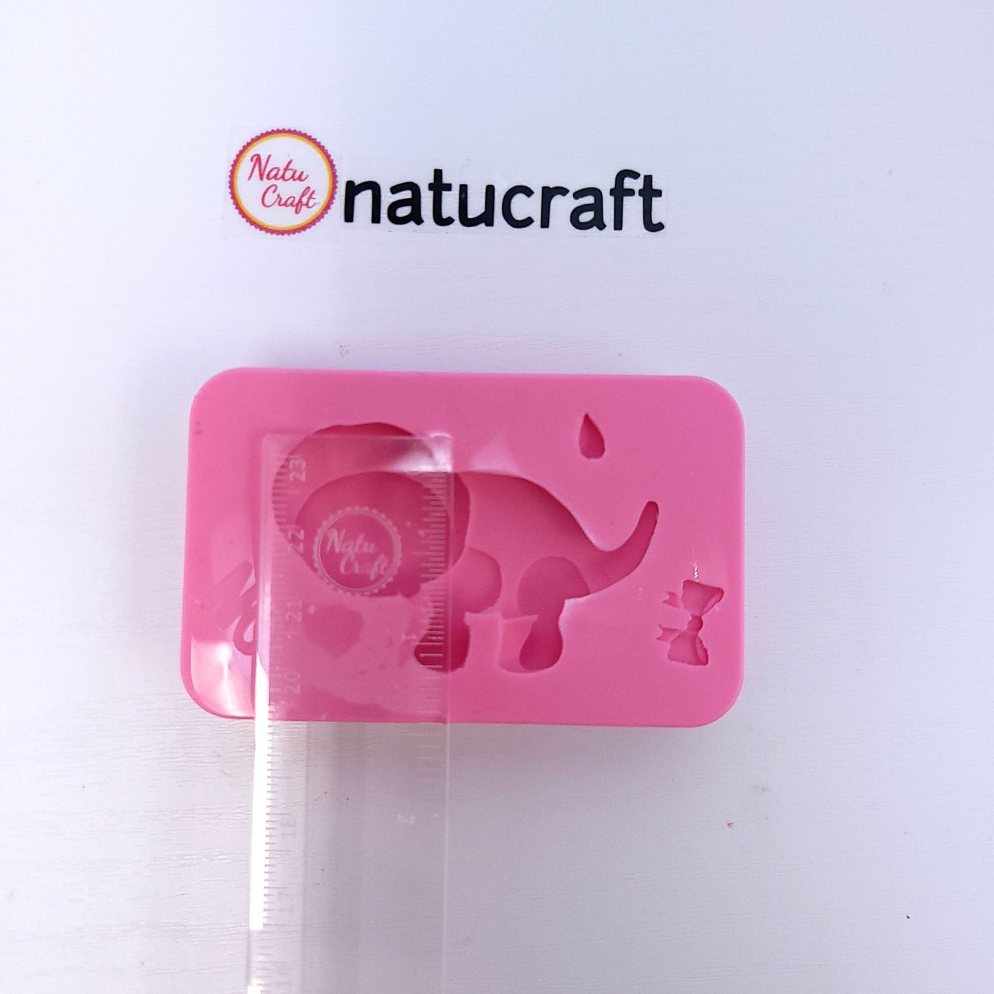 Cute Triceratops Dinosaur Multi-Project Silicone Mold for Fondant Resin Clay Crafts