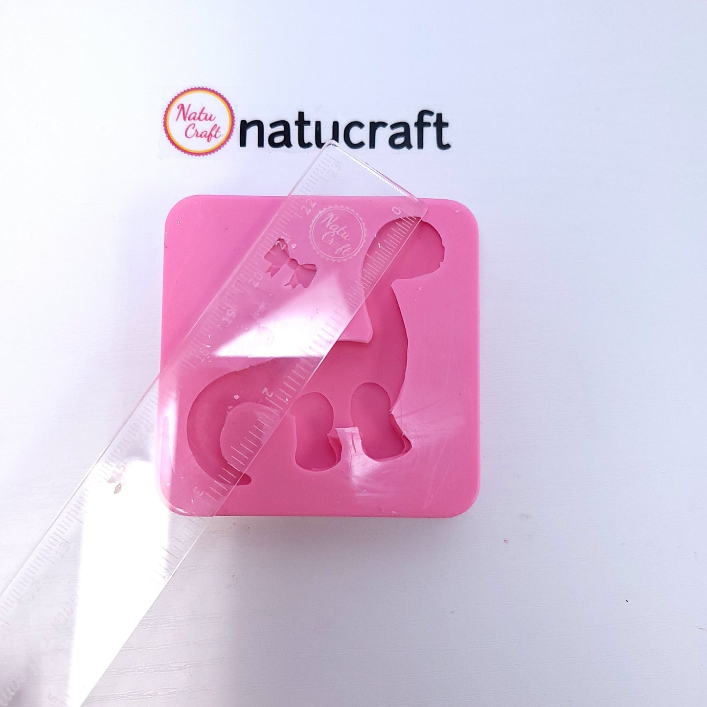 Cute Brontosaurus Multi Project Silicone Mold for Fondant Resin Clay Miniatures MS701