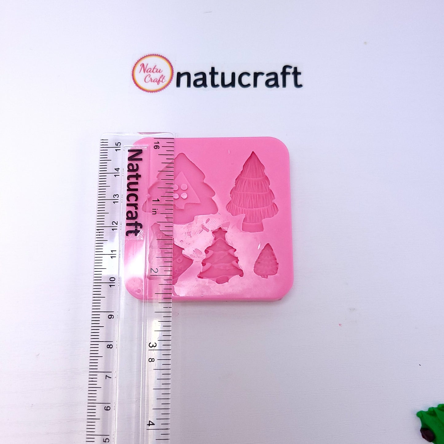 Mini Christmas Trees Multi-Project Silicone Mold for Crafts Fondant Resin MS694