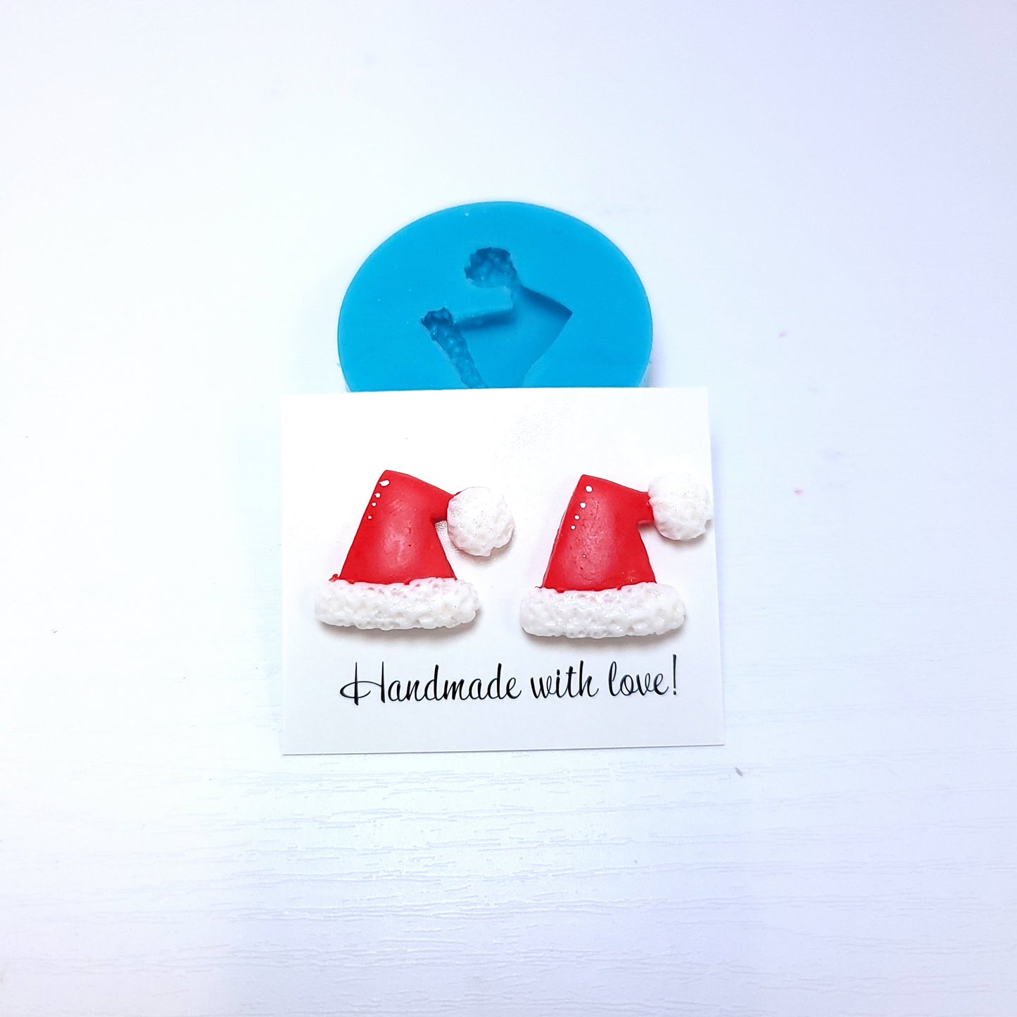 Santa Hat Miniature Silicone Mold for Fondant Resin Clay Jewelry Crafts MS734
