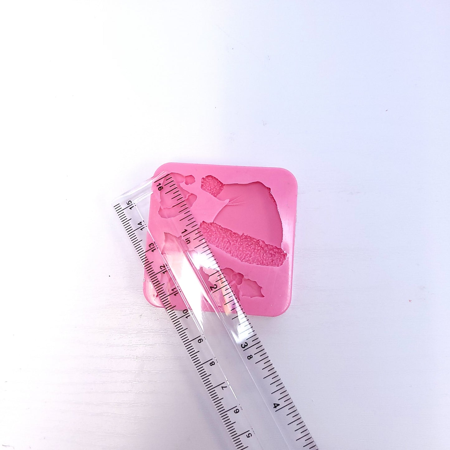 Christmas Santa Hat and Holly Silicone Mold for Fondant Resin Clay Crafts