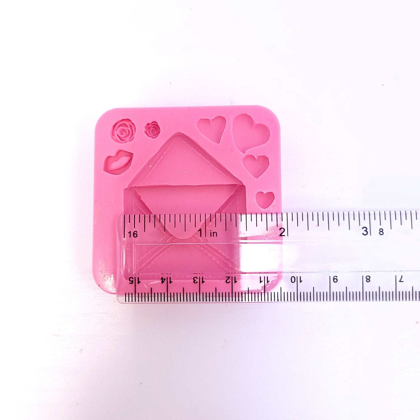 Love Letter Envelope Silicone Mold Set for Fondant Resin Clay Jewelry Making