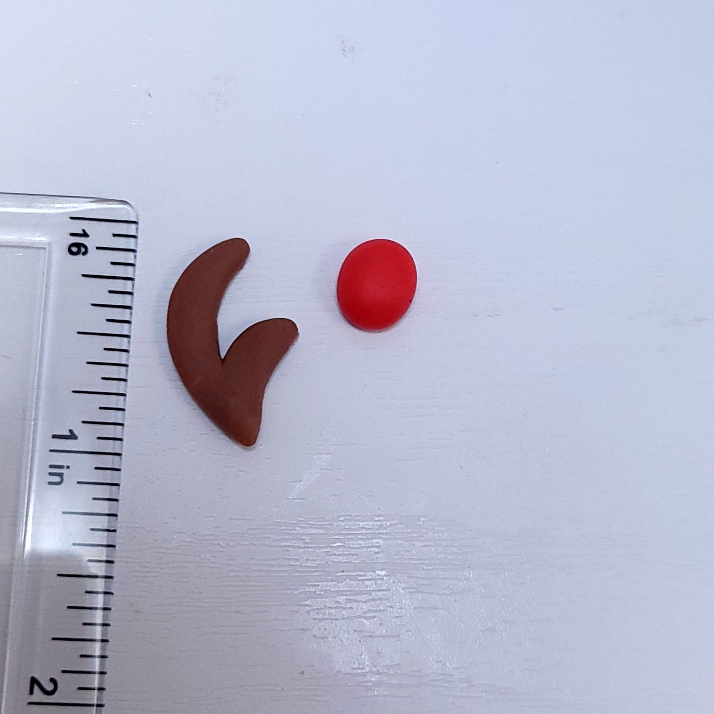 Reindeer Nose Antler Multi-Project Silicone Mold for Fondant Resin Clay Crafts