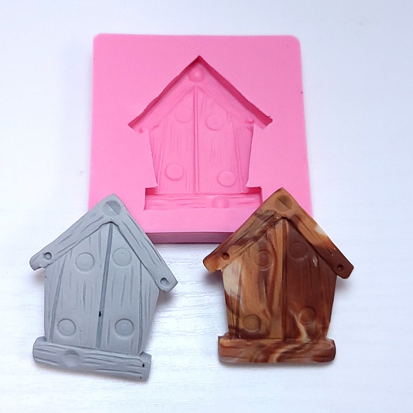 Birdhouse Miniature Multi Project Silicone Mold MS743