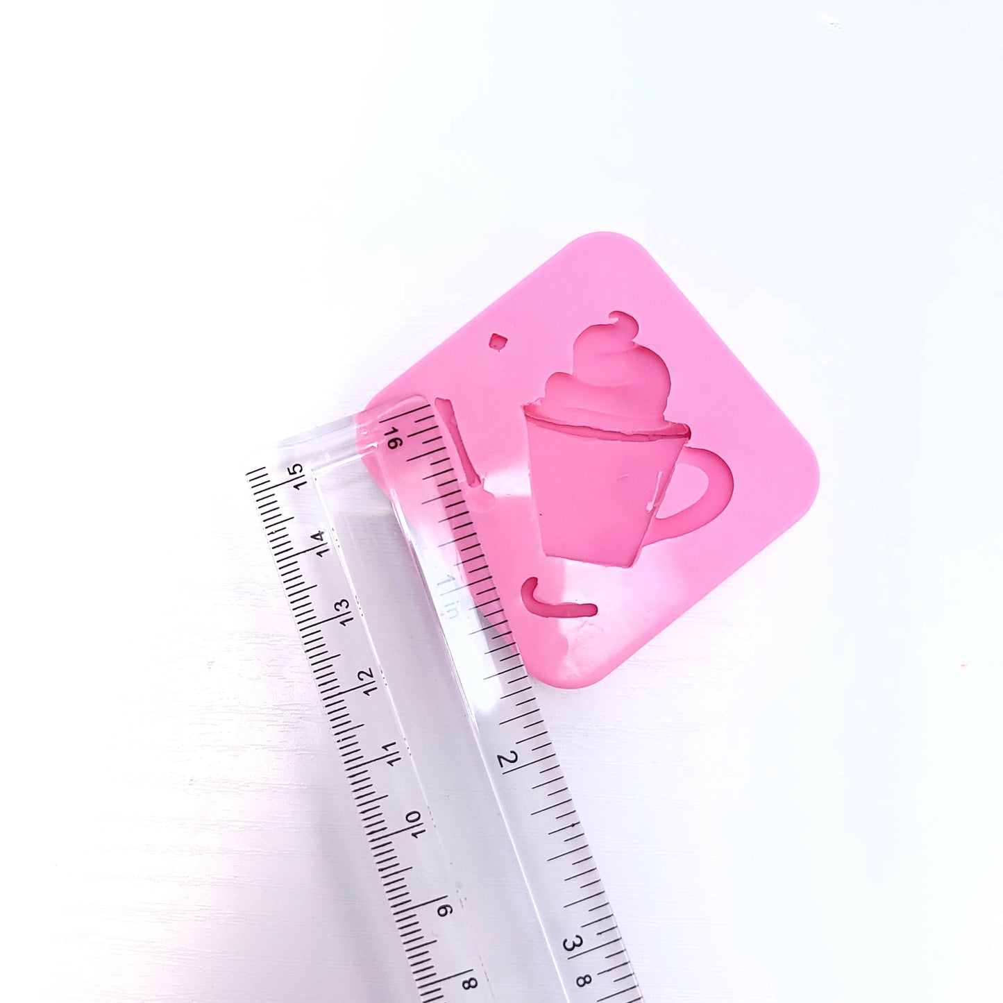 Hot Cocoa Mug Miniature Silicone Mold for Cake Resin Clay Crafts