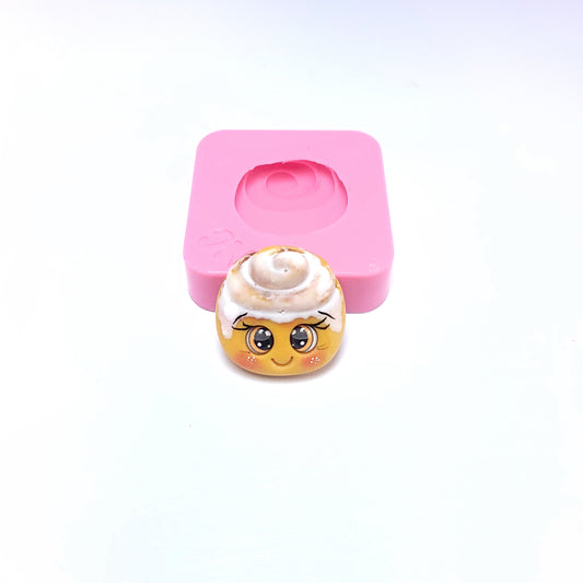 Cinnamon Roll Miniature Multi Project Silicone Mold for Cake Resin Clay Crafts