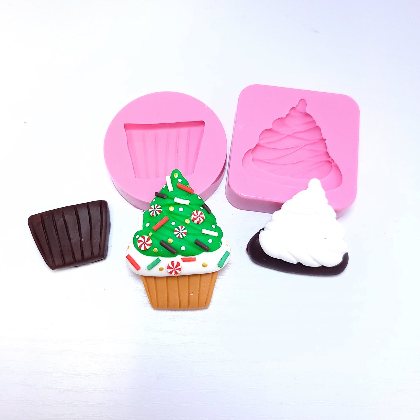 Cupcakes Ice Cream Cone Sweet Silicone Mold Bundle 7 | Multi-Project MS763