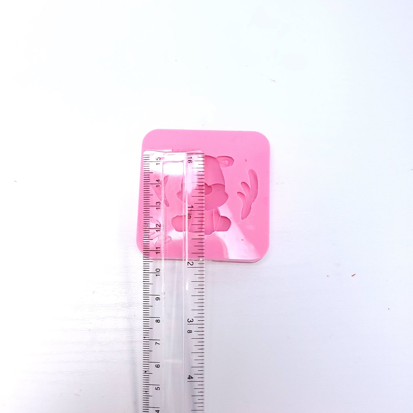 Cute Reindeer Christmas Silicone Mold for Miniatures Cupcakes Resin