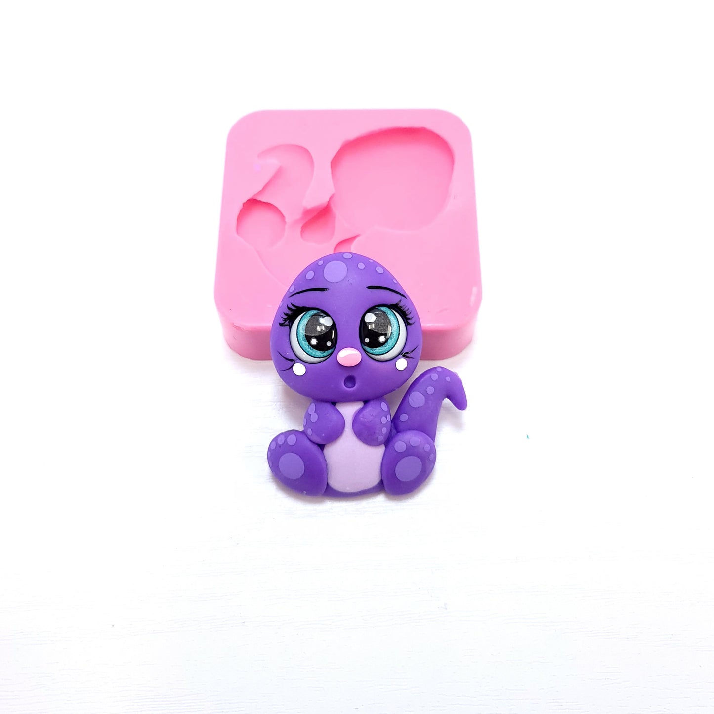 Baby Dinosaur Multi-Project Silicone Mold MS768 for Miniatures Cake Resin Clay